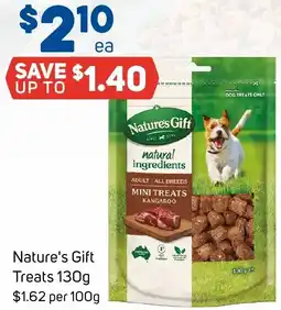 Foodland Nature's Gift Treats offer