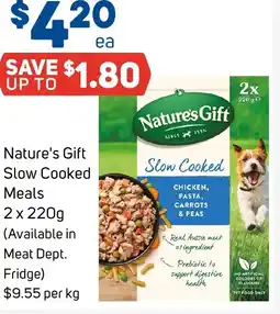 Foodland Nature's Gift Slow Cooked Meals offer