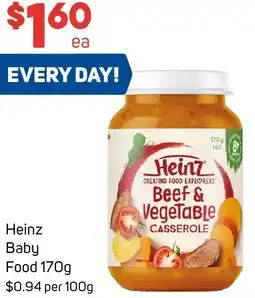Foodland Heinz Baby Food offer