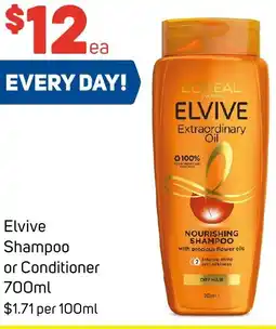 Foodland Elvive Shampoo or Conditioner offer