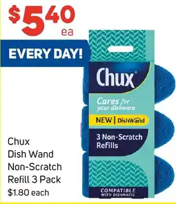 Foodland Chux Dish Wand Non-Scratch Refill offer