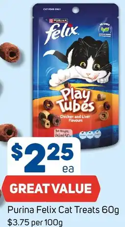 Foodland Purina Felix Cat Treats offer