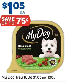 Foodland My Dog Tray offer