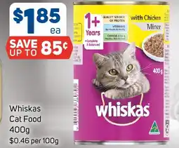 Foodland Whiskas Cat Food offer