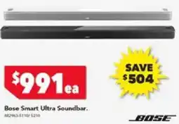 Harvey Norman Bose Smart Ultra Soundba offer