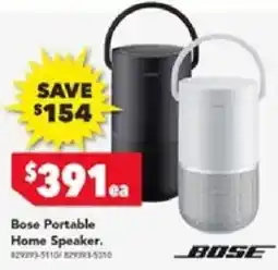 Harvey Norman Bose Portable Home Speaker offer