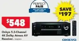 Harvey Norman Onkyo 5.2-Channel 4K Dolby Atmos AV Receiver offer