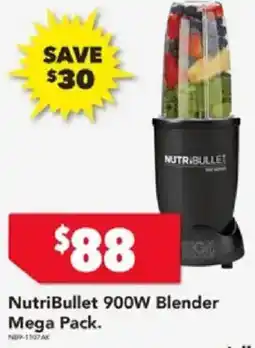 Harvey Norman NutriBullet 900W Blender Mega Pack offer