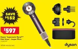 Harvey Norman Dyson 'Supersonic Nural™ Hair Dryer - Jasper Plum offer
