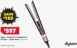 Harvey Norman Dyson 'Airstrait™ Straightener & Dryer offer