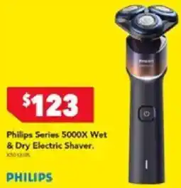 Harvey Norman Philips Series 5000X Wet & Dry Electric Shaver offer