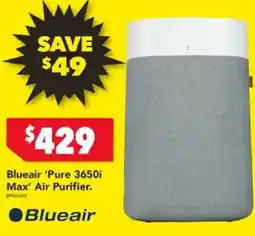 Harvey Norman Blueair 'Pure 3650i Max' Air Purifier offer