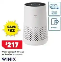 Harvey Norman Winix Compact 4-Stage Air Winix Compact 4-Stage Air Purifier. AUS SAAPU offer