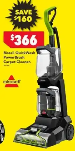 Harvey Norman Bissell QuickWash PowerBrush Carpet Bissell QuickWash PowerBrush Carpet Cleaner. offer