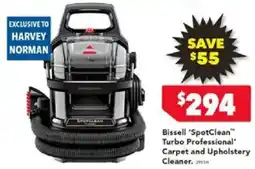 Harvey Norman Bissell 'SpotClean" Turbo Professional' Carpet and Upholstery Cleaner. offer
