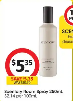 Coles Scentory Room Spray offer