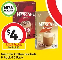 Coles Nescafé Coffee Sachets offer