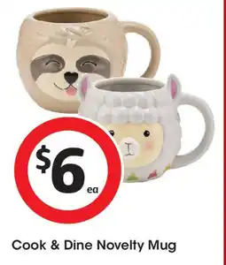 Coles Cook & Dine Novelty Mug offer