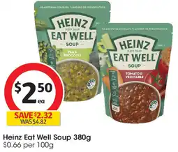 Coles Heinz Eat Well Soup offer