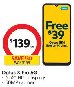 Coles Optus X Pro 5G offer