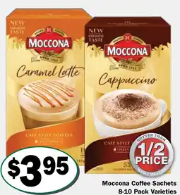 Friendly Grocer Moccona Coffee Sachets offer