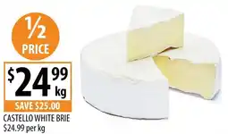 Supabarn Castello white brie offer