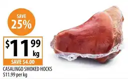 Supabarn Casalingo smoked hocks offer