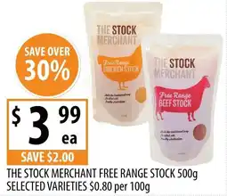 Supabarn The stock merchant free range stock selected varieties offer