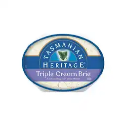 Woolworths Tasmanian Heritage Brie or Camembert 125g β From the Deli offer