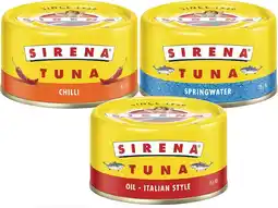 Coles Sirena Tuna 95g offer