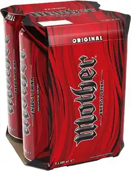 IGA Mother Energy Drink 4x500mL Selected Varieties offer