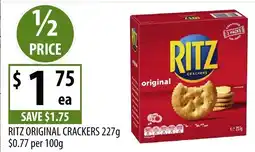 Supabarn Ritz original crackers offer