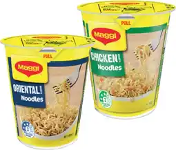 IGA Maggi Cup Noodles 58‑65g Selected Varieties offer