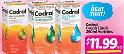 Your Discount Chemist Codral Cough Liquid Varieties offer
