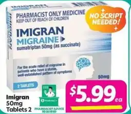 Your Discount Chemist Imigran offer
