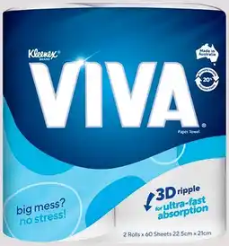 IGA Viva Multi‑Purpose Cleaning Towel 2 Pack offer