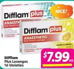 Your Discount Chemist Difflam Plus Varieties offer