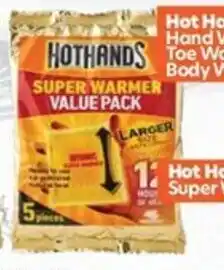 Your Discount Chemist Hot Hands Super Warmer offer