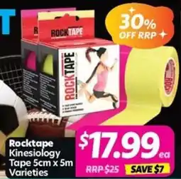 Your Discount Chemist Rocktape Kinesiology Tape Varieties offer