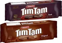 IGA Arnott’s Tim Tam Chocolate Biscuits 165‑200g Selected Varieties offer