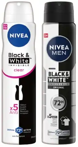 IGA Nivea Anti‑perspirant Deodorant 250mL Selected Varieties offer