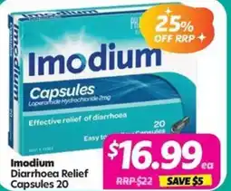 Your Discount Chemist Imodium Diarrhoea Relief offer