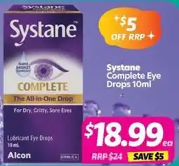 Your Discount Chemist Systane Complete Eye Drops offer