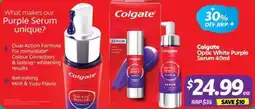 Your Discount Chemist Colgate Optic White Purple Serum offer