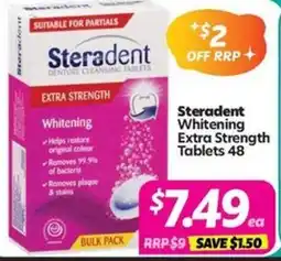 Your Discount Chemist Steradent whitening extra strength offer