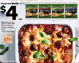Woolworths Perfect Italiano Cheese Varieties offer