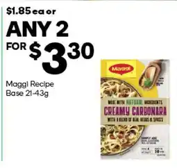 Maggi Recipe Base 21-43g