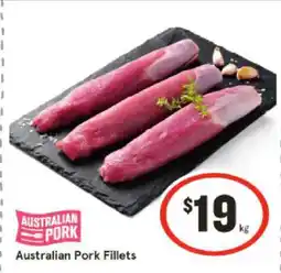 IGA Australian Pork Fillets offer