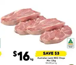 Drakes Australian Lamb BBQ Chops offer