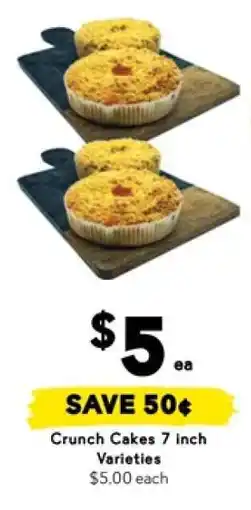 Drakes Crunch Cakes 7 Inch Varieties offer